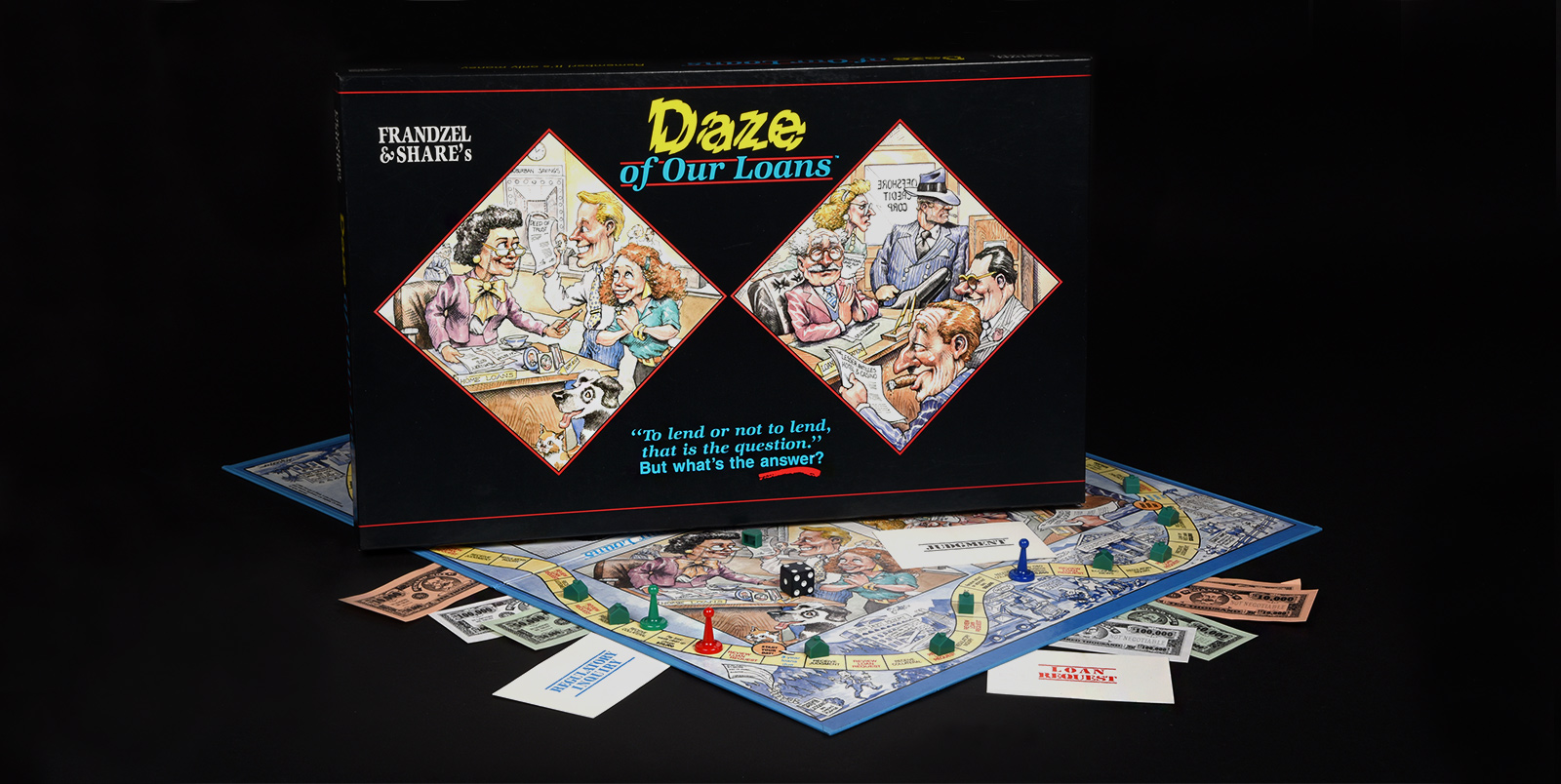 Frandzel's Daze of Our Loans board game