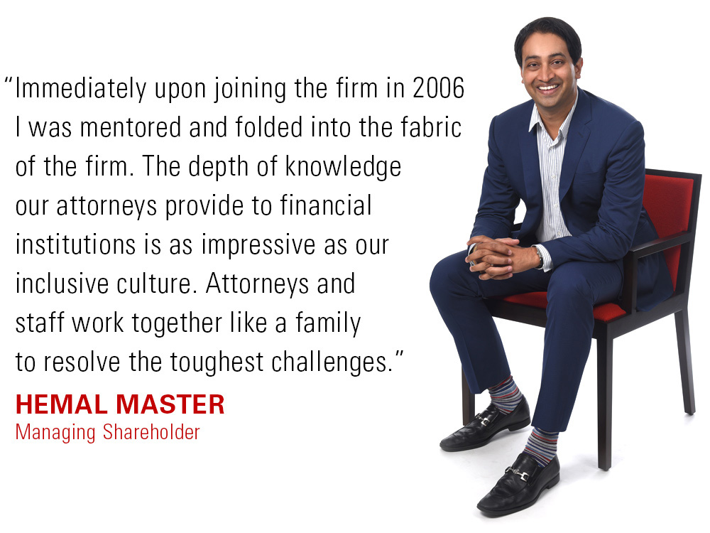 Hemal Master talks about his emplyment with Frandzel attorneys at law