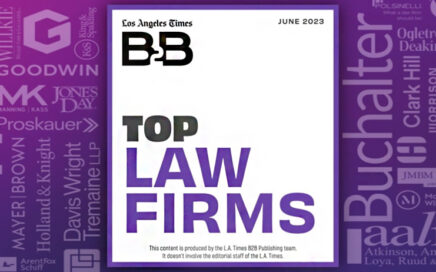 LA Times B2B Top 100 Law Firms