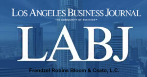 Los Angeles Business Journal - top law firms 2025